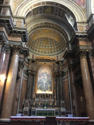 This is full size! It comes up vertical!  