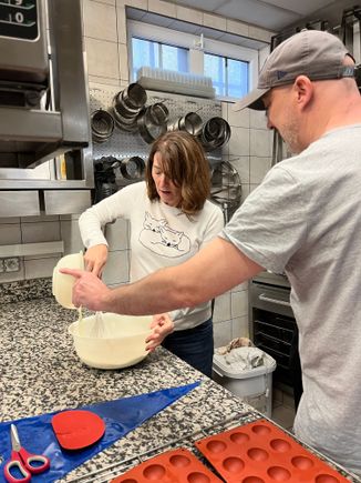 Lots of butter in those Madeline’s