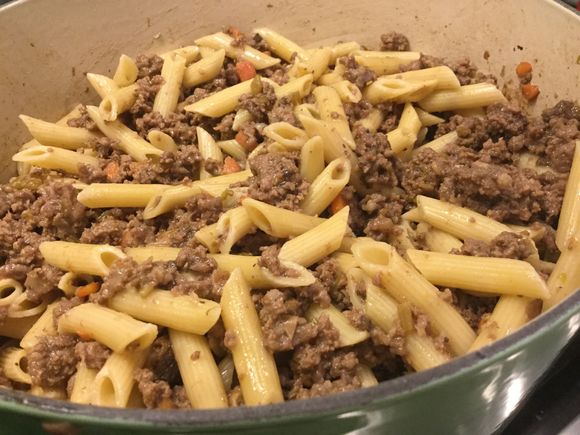 
White Bolognese takes hours but is worth the effort.