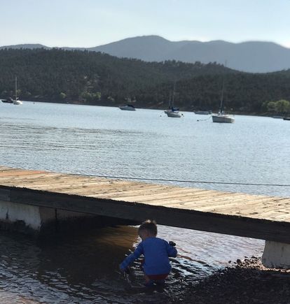 Colorado. My grandson in the foreground. 