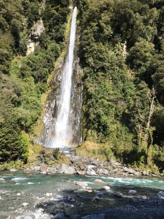 Thunder Falls Haast Pass