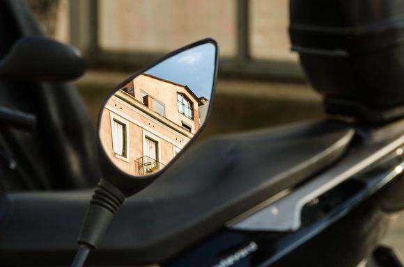 A trick shot from the Barceloneta neighborhood. 