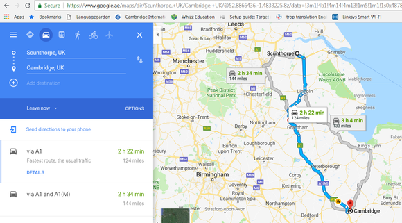 Please see the distance as shown