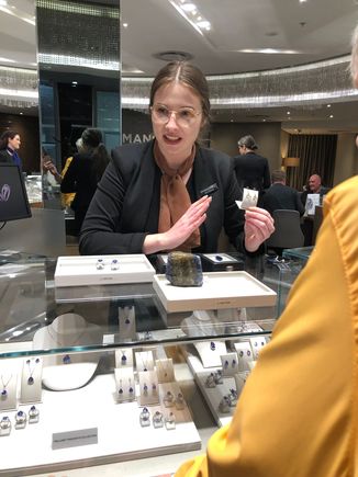 1 ring, a necklace and earring set, plus another pair of earrings were purchased