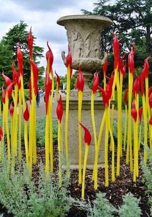 Chihuly cat tails