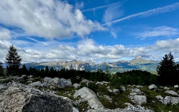 View across the Val Badia
