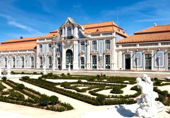 National Palace of aqueous, a little out of Lisbon 