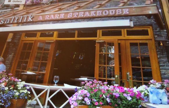 Saltlik restaurant in Banff