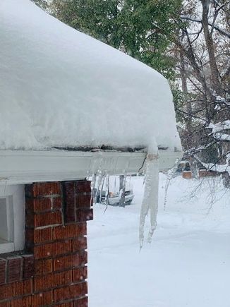 Roof accumulation. 