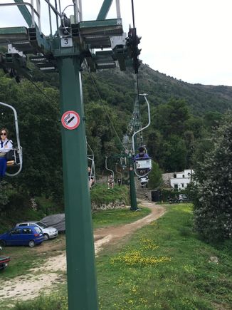 My husband was calling me to turn around but I was too frozen with fear to move. But I did it! 