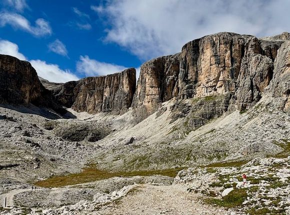 View from the top of the Vallon lift