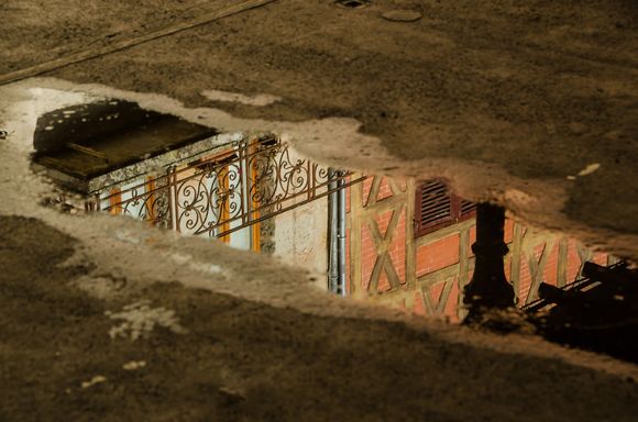 Puddle Reflection One.