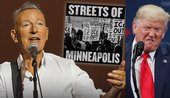 The Boss takes number one position in 19 countries, anti ICE