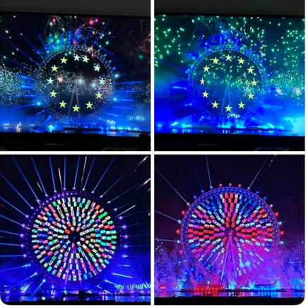 New Year photos in London

these hav upset the right wing parties for unknown reasons, oh yes, the Mayor is a muslim.