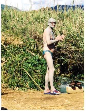 Saturnia Springs (this is NOT me) LOL