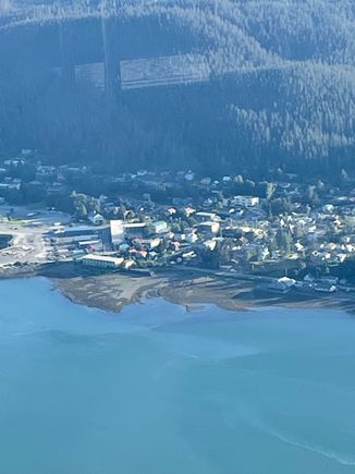 Juneau from top of tram