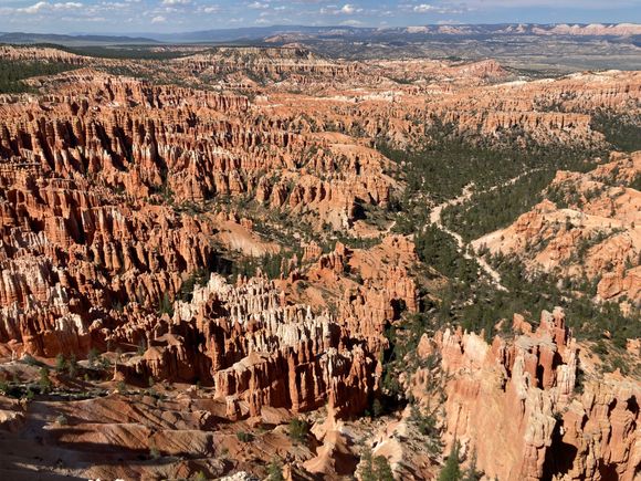 View from inspiration point at Bryce Canyon 