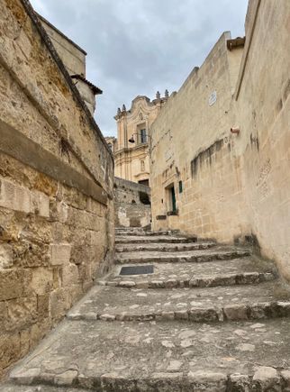 Stairways everywhere you go! 