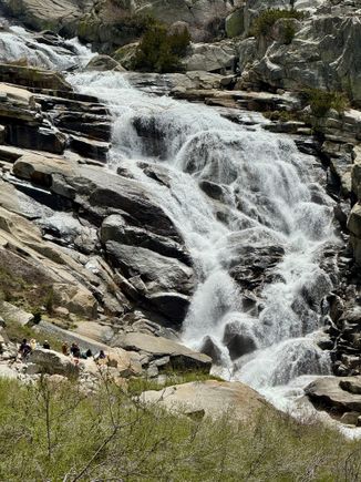 Tokopah Falls; notice the people in the lower left hand corner. Impressive falls! Sequoia NP isn’t just sequoias!