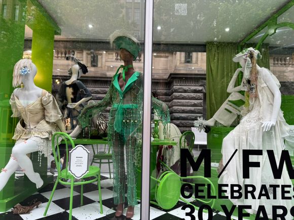 Fashion week in Melbourne