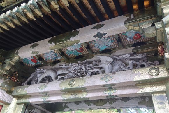 Carving, Toshogu Shrine