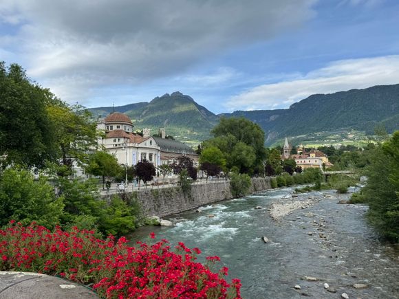 The Passer River and Merano