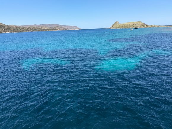 Shallow and clear water bay