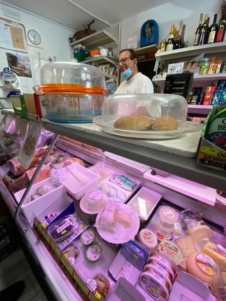 The deli in the university area where we bought our panini