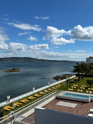 View from our room at GH la Toxa...