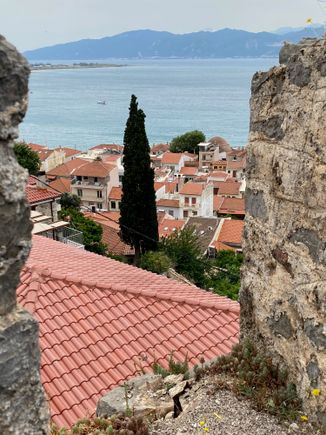 Another nice view, through the lower ramparts.