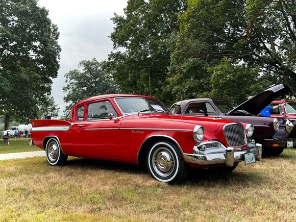 Friend's wife's Studebaker Lark.