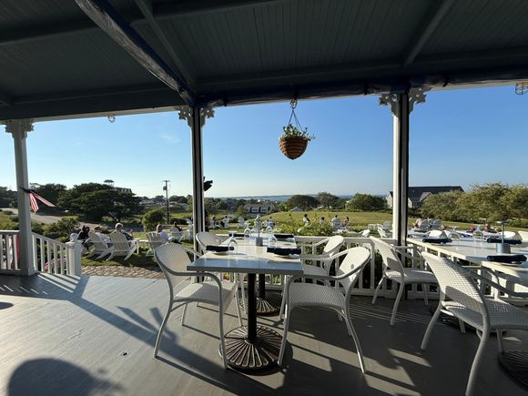 Gorgeous weather (finally) for date with Sandy. 
