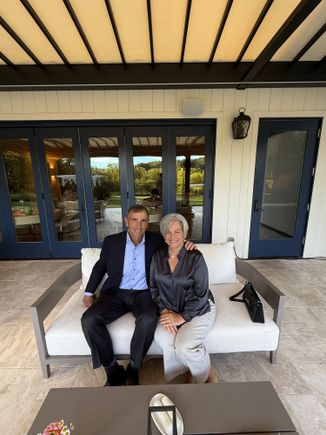 Here we are at my favorite restaurant - French of course 