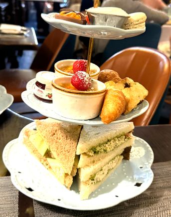 Went to tea in Lillie’s