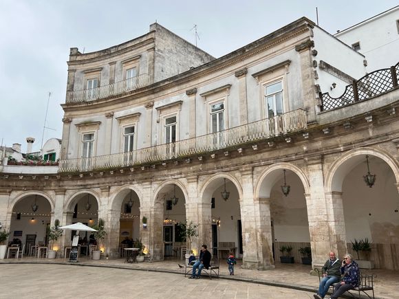 Drizzly day in Martina Franca.