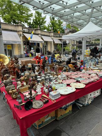 You can find anything at the Parma flea market!