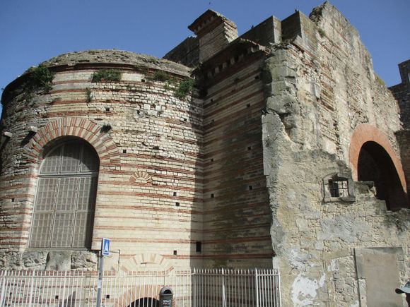 The baths of Constantine, right next to our B&B