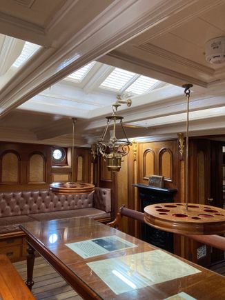 Saloon on the Cutty Sark