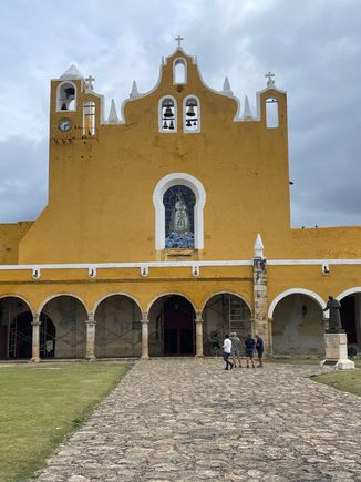 Facade of the church