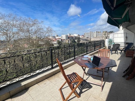 If only we could have enjoyed this terrace every day during our stay!