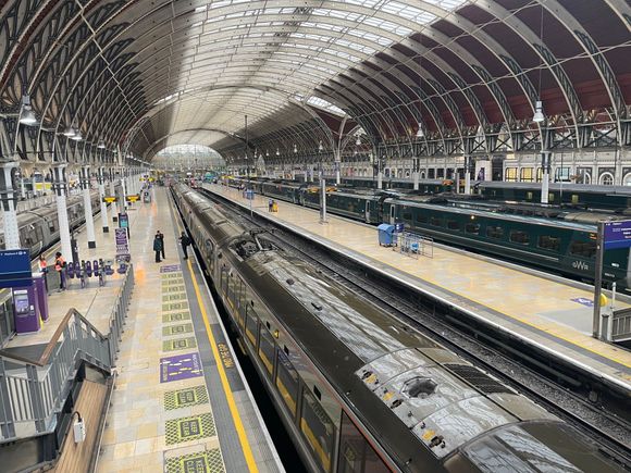 Trains of the Great Western Railway.  We will be taking one of these to Salisbury on Sunday.