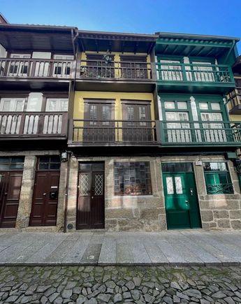 Walking into the old city of Guimaraes