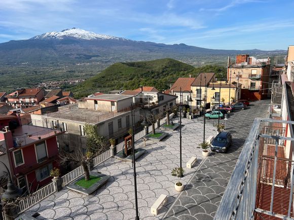View from our terrace on Sunday
