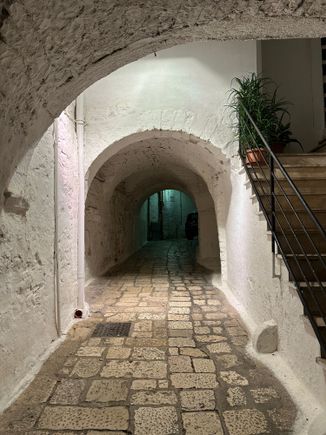 Arch leading into the center of Ceglie Messapica