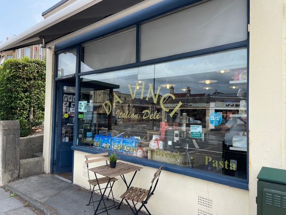 Pass the Italian deli where we bought cheese and salami and it lasted for two great picnics