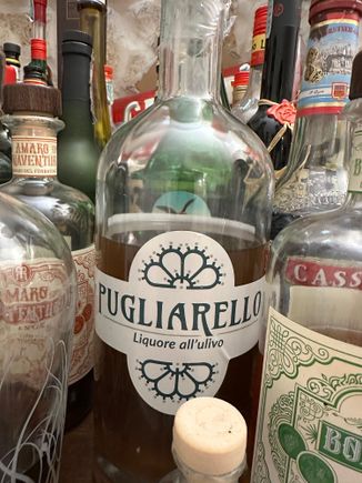 The alcohol selection is vast; I'd never seem a liquor made from olives!!