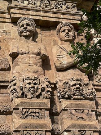 Detail on the Porta Nuova