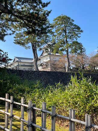 Kanazawa exterior from the day before on our way to the Kenrokuen Garden 