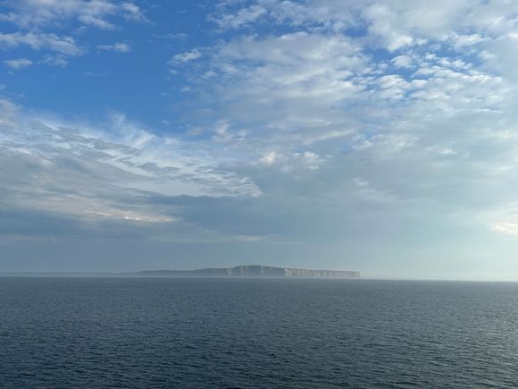 We have left Orkney and are on the way to The Shiants. The view from deck tonight was amazing - like a watercolor. I noticed some of the serious photographers trying to capture what I know my iPhone can’t … even though I upgraded to the 14 for this trip. DCD - there are a lot of birders on this trip and I’ve thought of you. There is a board where they are tracking everyone’s “sightings.” 