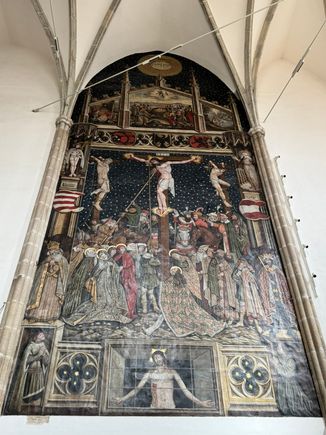 Fresco of the Crucifixion